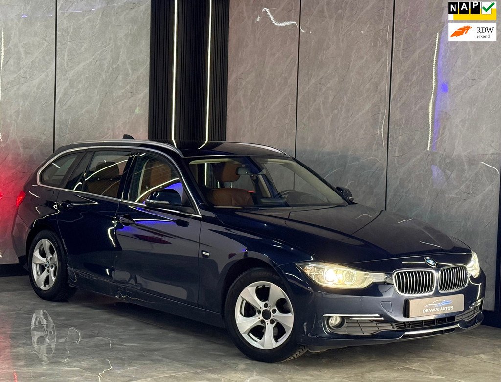BMW 3-serie Touring 320d EfficientDynamics Edition High Executive |2e Eignr|Automaat|Stoelverw|Leer|Navi|Cruise|Clima|Boekjes