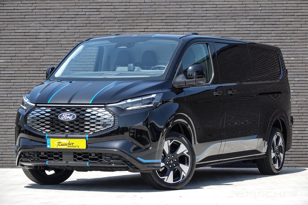 Ford E-Transit Custom L2H1 218Pk Aut. | Elektrisch | Sport 340 | 2xSchuifdeur | 360° Camera | B&O Sound | 19''