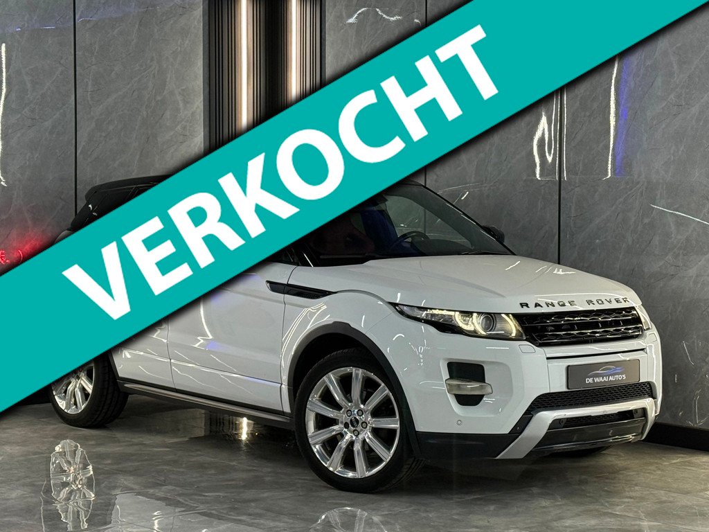 Land Rover Range Rover Evoque 2.2 SD4 4WD Panoramadak | Kuipstoelen | Memory | Camera | Meridian | Stoelverw | Keyless Entry/Start