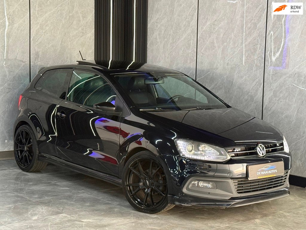 Volkswagen Polo 1.6 TDI R-Line Edition |DSG|Pano|Stoelverw|Navi|Cruise|Clima|half Leer|Velgen