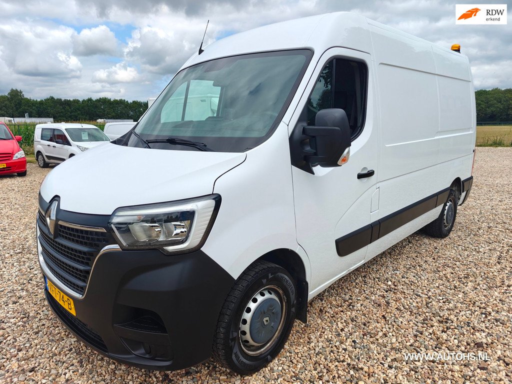 Renault Master T35 2.3 dCi 135 L2H2+ werkplaats inrichting , Euro 6 , 1e Eig , 140 PK , Apk 4- 2027 , Camera , leuke bus.