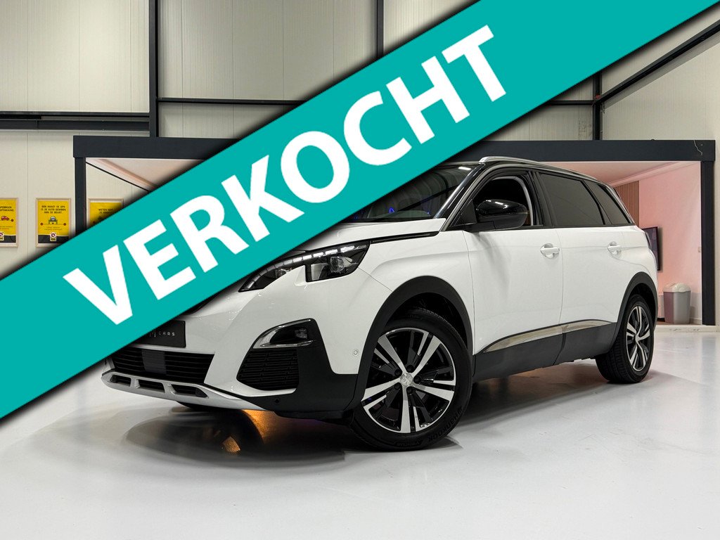 Peugeot 5008 130PK |Trekhaak| Style |Led|Navi| 7-Zits | Parelmoer | Cruise Control |Airco