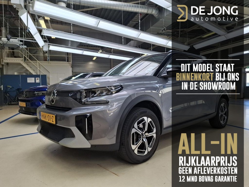 Citroen Ë-C3 Aircross Max 113pk 44 kWh ALL-INRIJKLAARPRIJS/Camera/Navi/300km actieradius/Apple Carplay