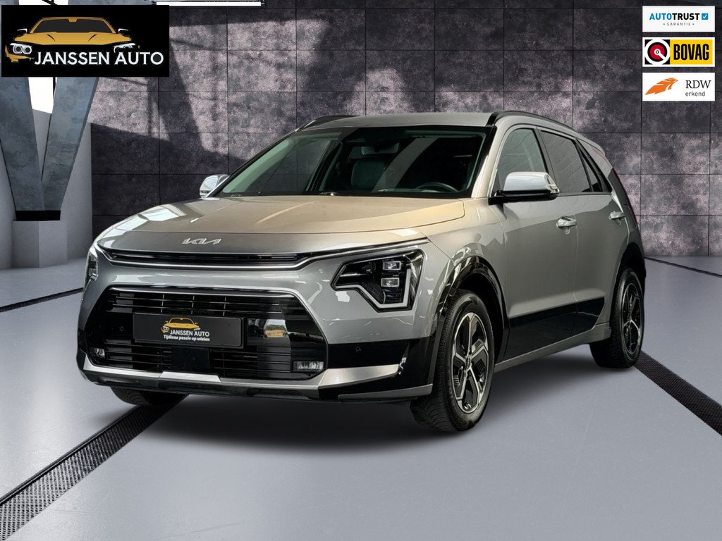 Kia Niro 1.6 GDi Hybrid DynamicLine | Widescreen | camera | 1/2 Leder | Stoel en stuurverwarwing