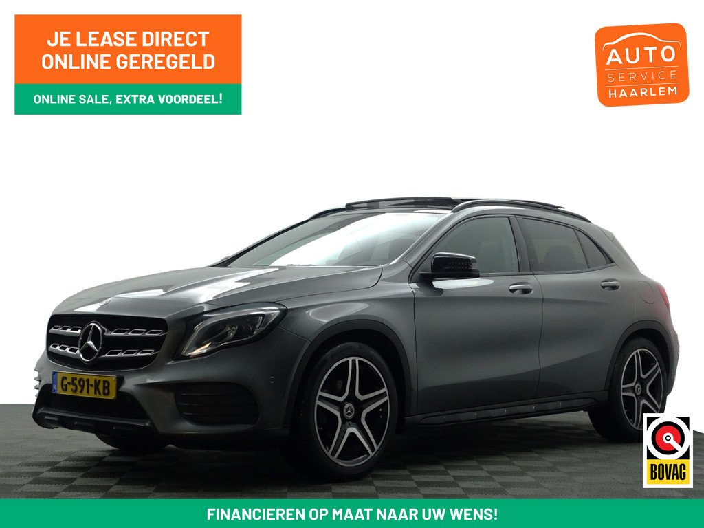Mercedes-Benz GLA-klasse 180 AMG Night Edition Aut- Panoramadak, Sfeerverlichting, Camera, Dynamic Select, Keyless, Xenon Led