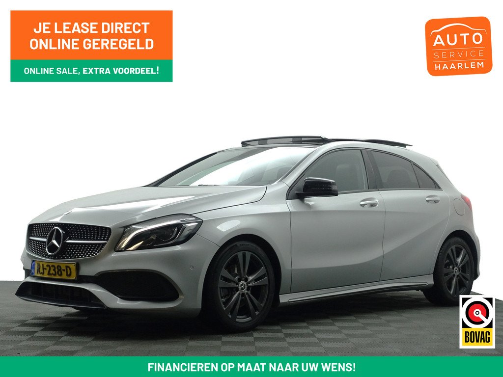 Mercedes-Benz A-klasse AMG Night Edition Aut- Panoramadak, Dynamic Select, Carbon, Xenon Led, Sport Interieur