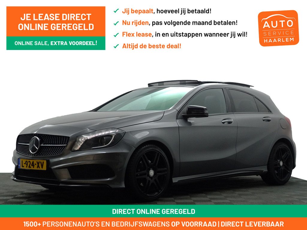 Mercedes-Benz A-klasse 180 AMG Prestige- Panoramadak, Xenon Led, Park Assist, Carbon, Sport Interieur, Stoelverwarming