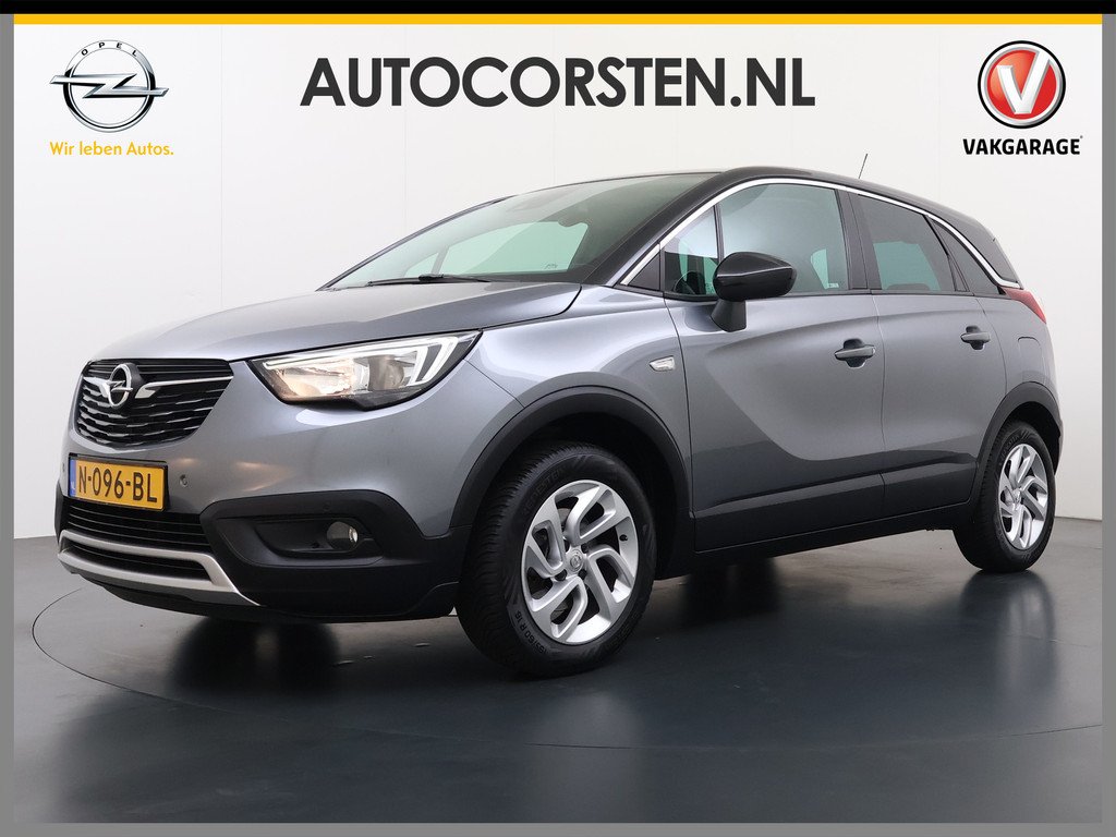 Opel Crossland X 1.2 Turbo 111PK Stoel+Stuurverwarming Two-Tone Navi Ecc Apple Carplay Android Auto Pdc Innovation Cruise Control Regen-Lichtsensor Lmv Led Isofix USB Dealeronderhouden