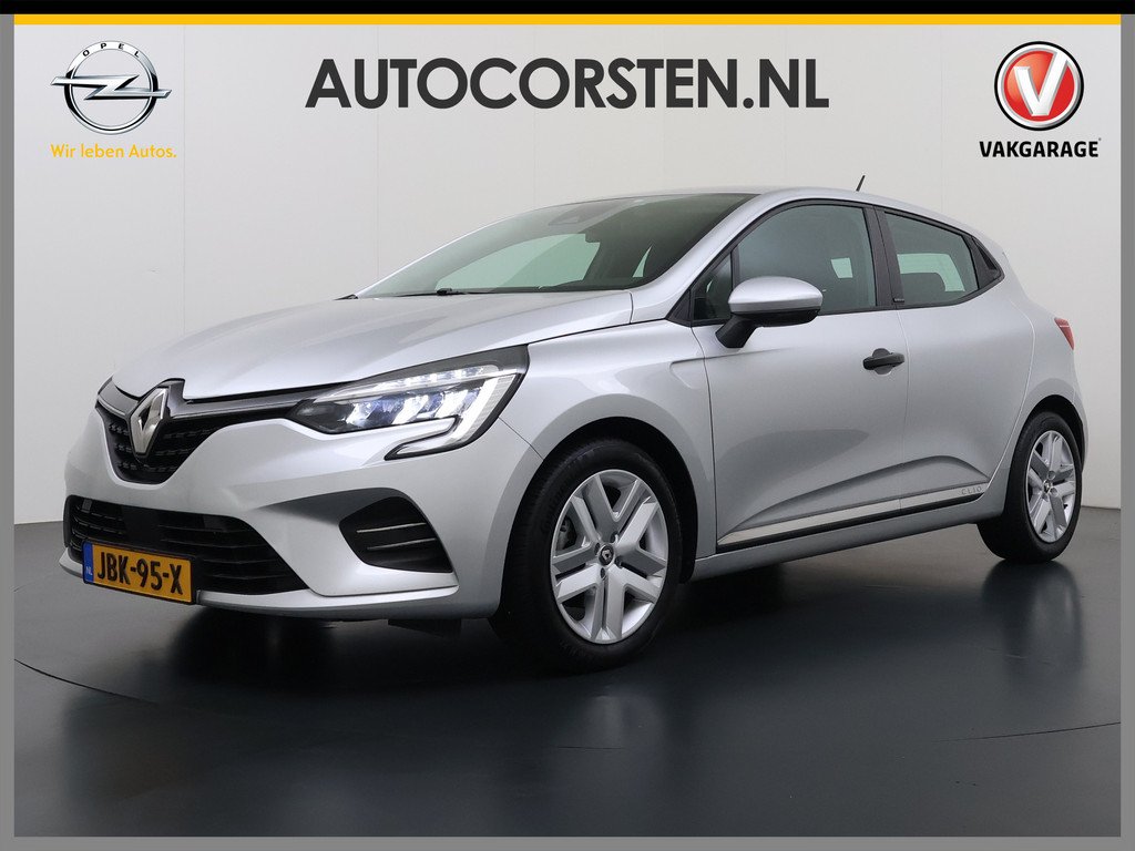 Renault Clio 1.6 E-Tech Hybrid Keyless Apple/Android Lane-dep. CruiseControl Usb Navi Regensensor Aut.Verlichting Isofix Ecc Pdc Dab Bordherkenning Elek.Ramen/Spiegels 140 Zen