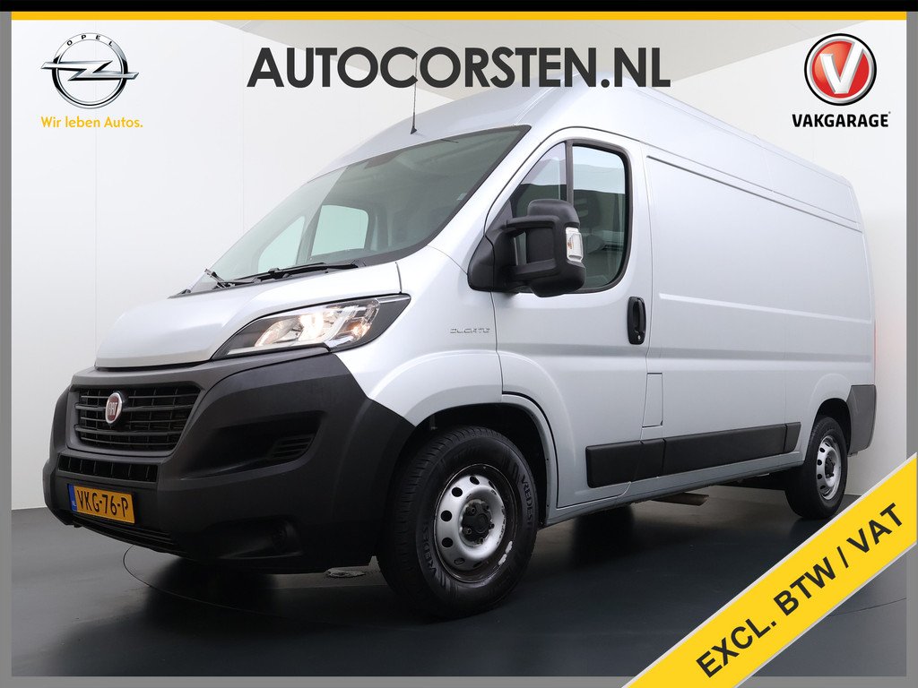 Fiat Ducato Maxi 35H 2.3D 141PK Automaat L2H1 3-Persoons Trekhaak Navi Camera Cruise Control Ecc Bluetooth Euro 6 Betonplexvloer Wandbetimmering Schuifdeur 3.000KG Trekgewicht