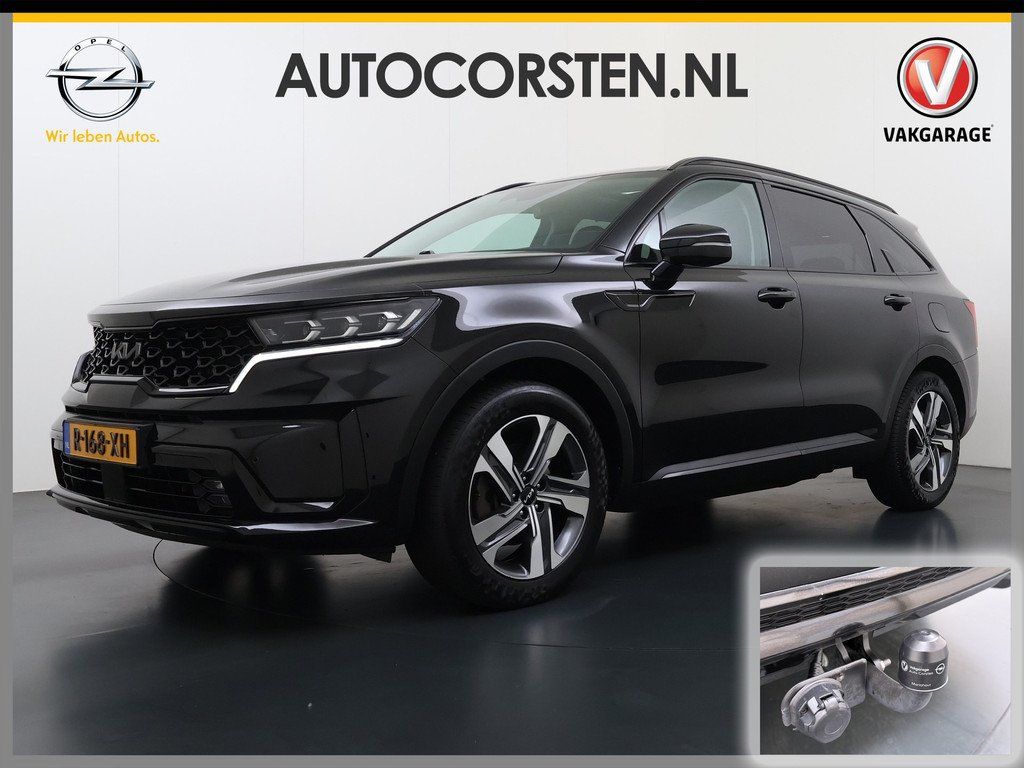 Kia Sorento 1.6T-GDI 230PK Hybrid Aut. 7-Persoons Adap.Cruise Leder Panoramadak Bose®-Audio Stuur+Stoel+Achterbank Verwarming Elek.Stoelen Apple Carplay Android Auto DynamicPlusLine Elek.Acht