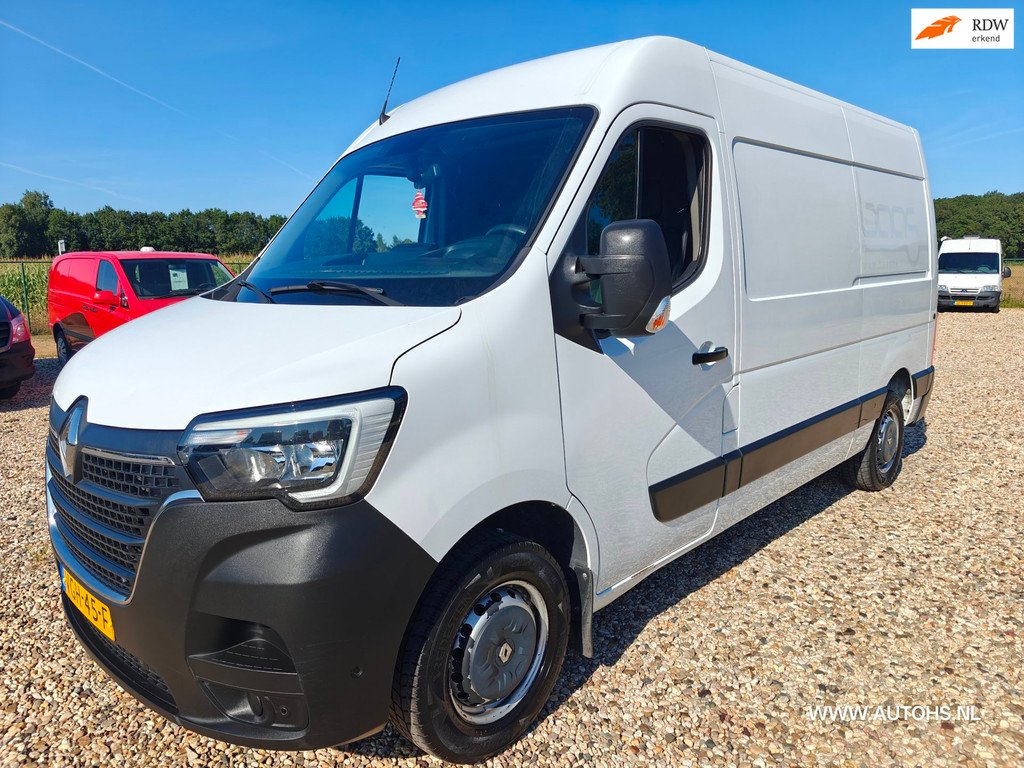 Renault Master T35 2.3 dCi 135 L2H2 ,+ werkplaats inrichting , Euro 6 , 1e Eig , 140 PK , Apk 8- 2027 , Camera , leuke bus.