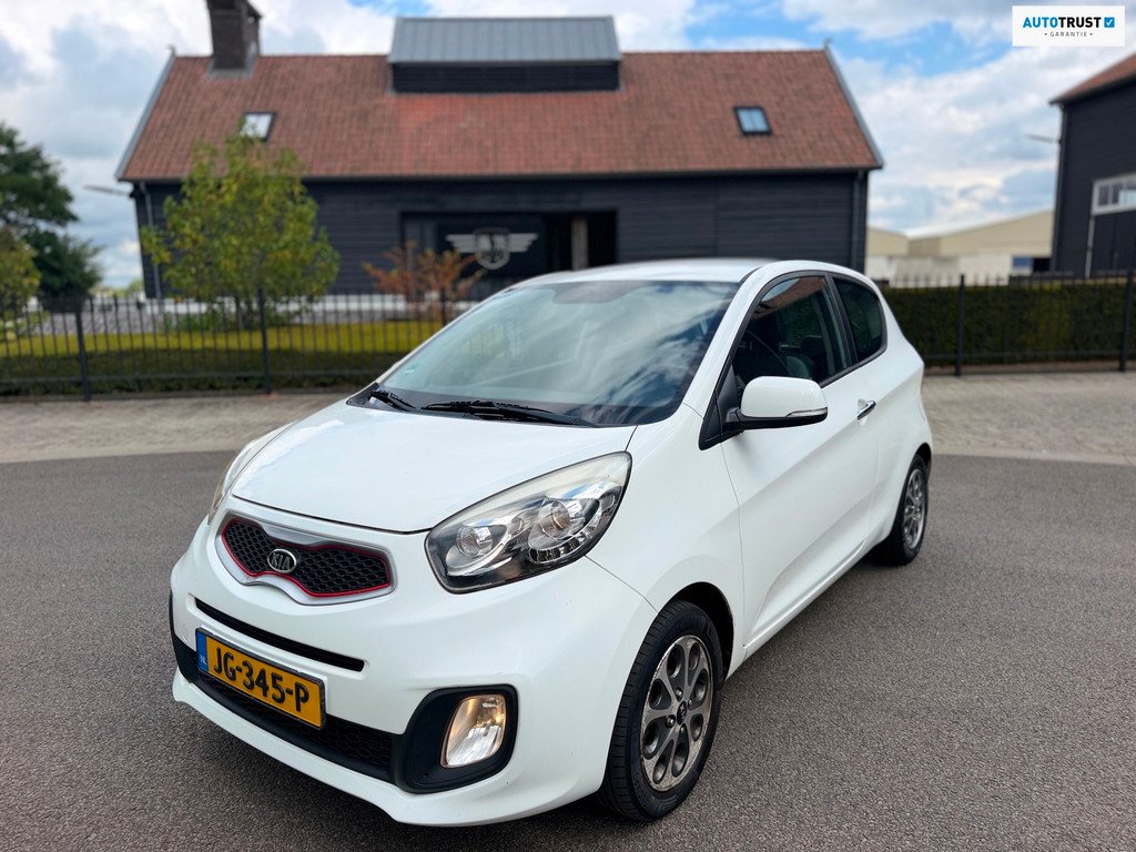 Kia Picanto 1.2 CVVT ISG Comfort Pack Airco/eCC deels Leer Pdc Lm Velgen INRUIL KOOPJE!!
