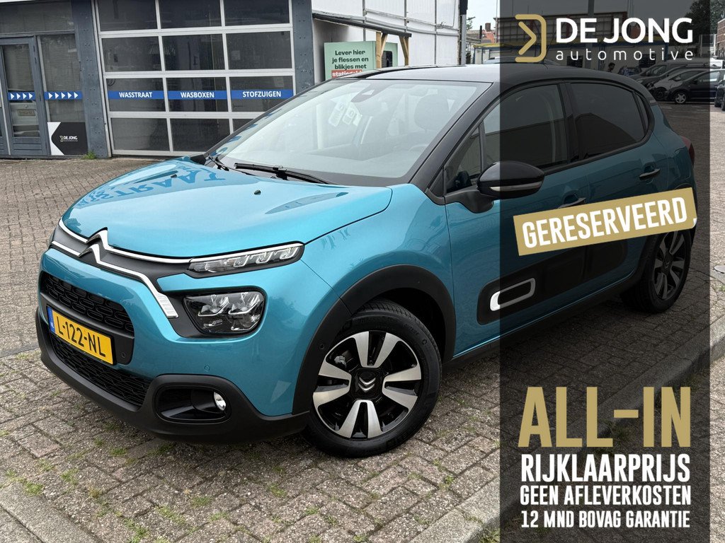 Citroen C3 1.2 PureTech Business ALL-INRIJKLAARPRIJS/Navi/Parkeersensoren rondom/Dodehoekbewaking