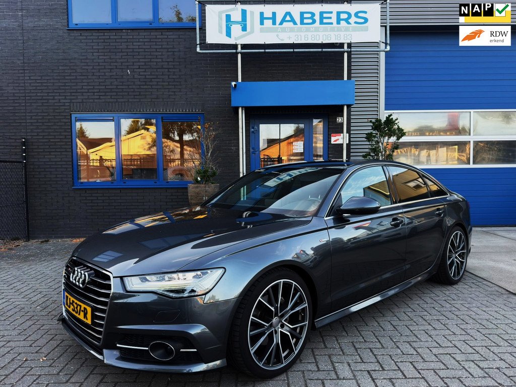 Audi A6 Limousine 1.8 TFSI ultra Adrenalin Sport 190PK|NL Auto|AUT|3xSline|Full Led|Sportstoelen|StoelVW|Detectie|BOSE|Adaptive Cr