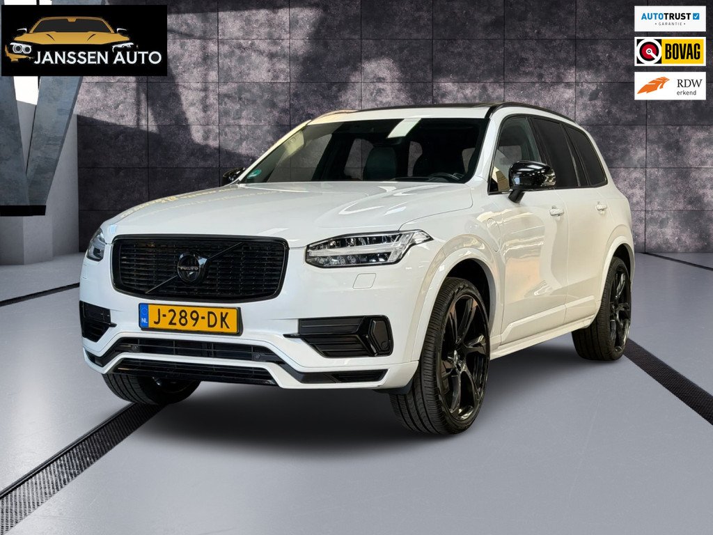 Volvo XC90 2.0 T8 Twin Engine AWD R-Design Black | Pano | 360 | H&K | ACC | Stoelkoeling | Trekhaak | Led | Top Uitvoering