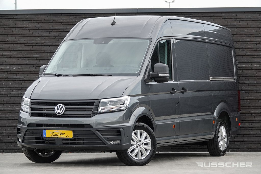 Volkswagen Crafter L3H3 | 2.0Tdi 140Pk Aut. | Stoel-Stoel | 2xSchuifdeur | LED | Achteruitrijcamera | Indium Grey