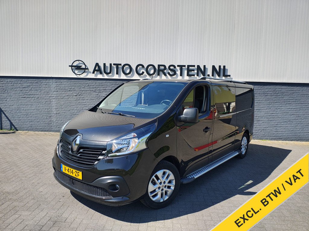 Renault Trafic 1.6dCi 146PK T29 L2H1 3-Persoons **Motor verbruikt overmatig olie** Camera Trekhaak Airco Cruise Control Pdc Regen-Lichtsensor Comfort Energy Lmv Sidebars Achterklep Achterdeur