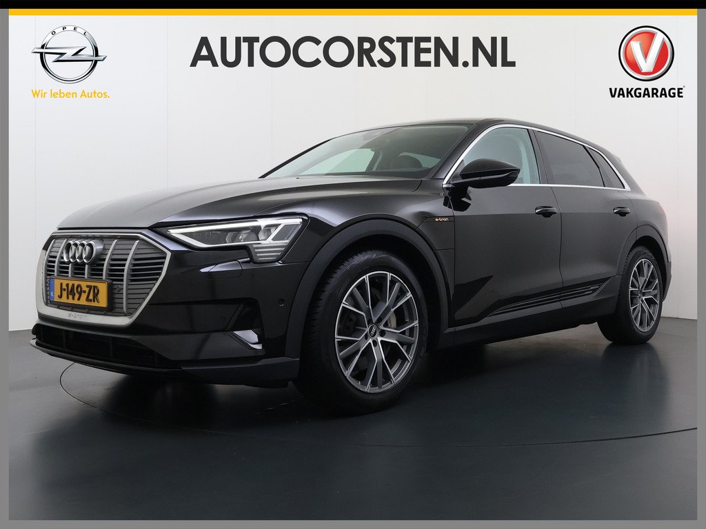 Audi e-tron 55 Quattro 408PK Edition 95kWh Leder+Verwarmd Trekhaak Elek.Achterklep Navi Ecc Lmv 20" Cruise Control Privacy Glas Led SOH 87% Isofix DAB Bluetooth Lane Assist Virtual Cockpit 1.