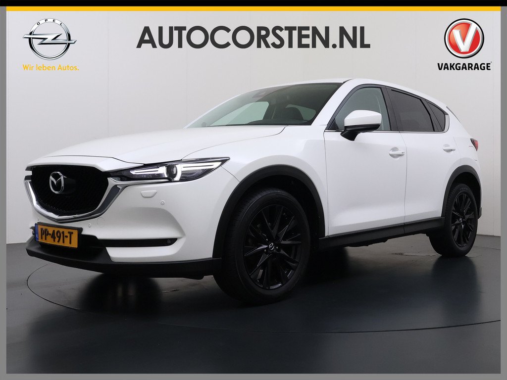 Mazda CX-5 2.0I 165PK Automaat GT Leder Navi Ecc Bose®-Audio Stuur+Stoelverwarming Elek.Stoelen+Memory SkyActiv-G Skylease GT Keyless Lmv Privacy Glas Led Pdc DAB Cruise Control Regen-Lichtse
