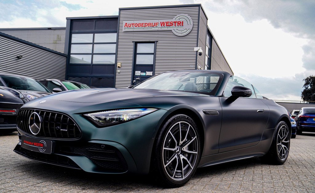 Mercedes-Benz SL-klasse Roadster AMG 43 | Burmester | Digital Light | Parktronic | Sport uitlaat | Stoelkoeling | Nekverwarming |