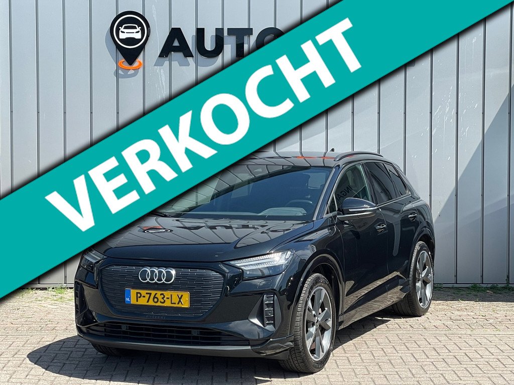 Audi Q4 e-tron 40 Launch edition Advanced 77 kWh 1EIG NAP WARMTEPOMP SOH95%|VIRTUALCOCKPIT|MATRIXLED|CAMERA|PARK.ASSIST|20''INCH