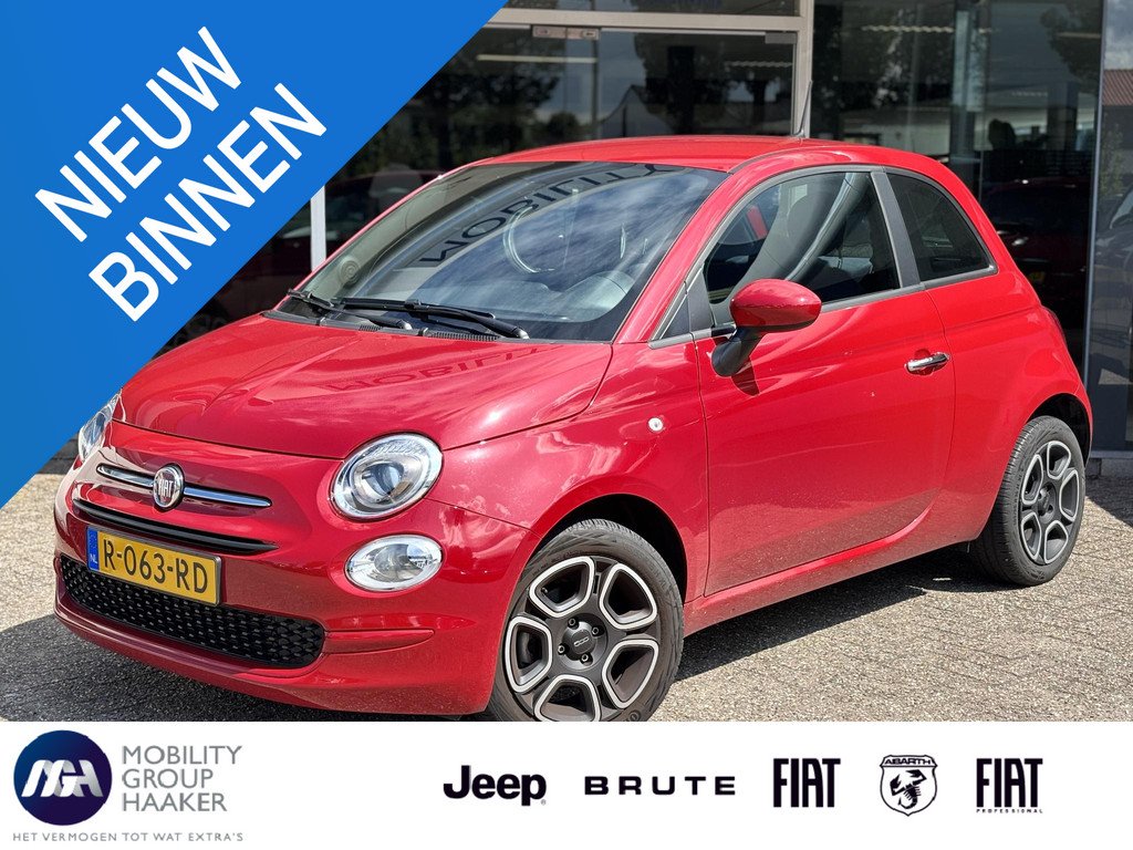 Fiat 500 1.0 Hybrid Club | Airco | CarPlay | Cruise control