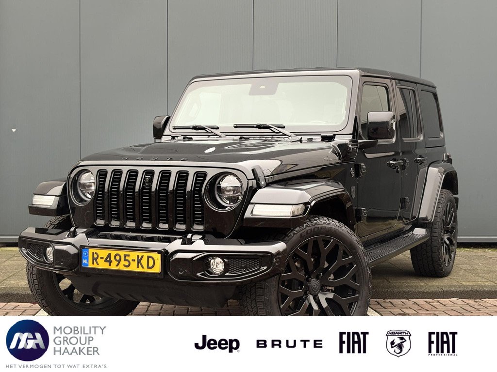 Jeep Wrangler Unlimited Brute 4xe 380 Sahara | Apple-Android |  Trekhaak | Adaptive Cruise Control