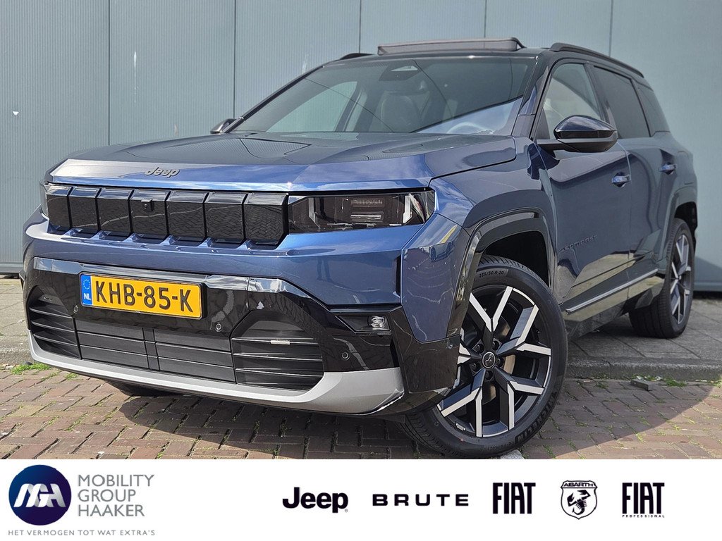 Jeep Compass First Edition 74 kWh  | Apple-Android | Panoramadak | Massagestoelen