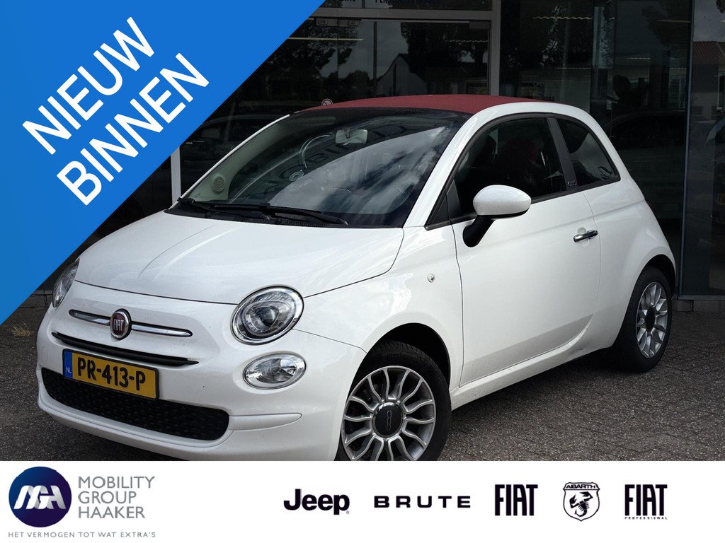 Fiat 500 C 1.2 Popstar | Airco | Sensoren | Cabrio