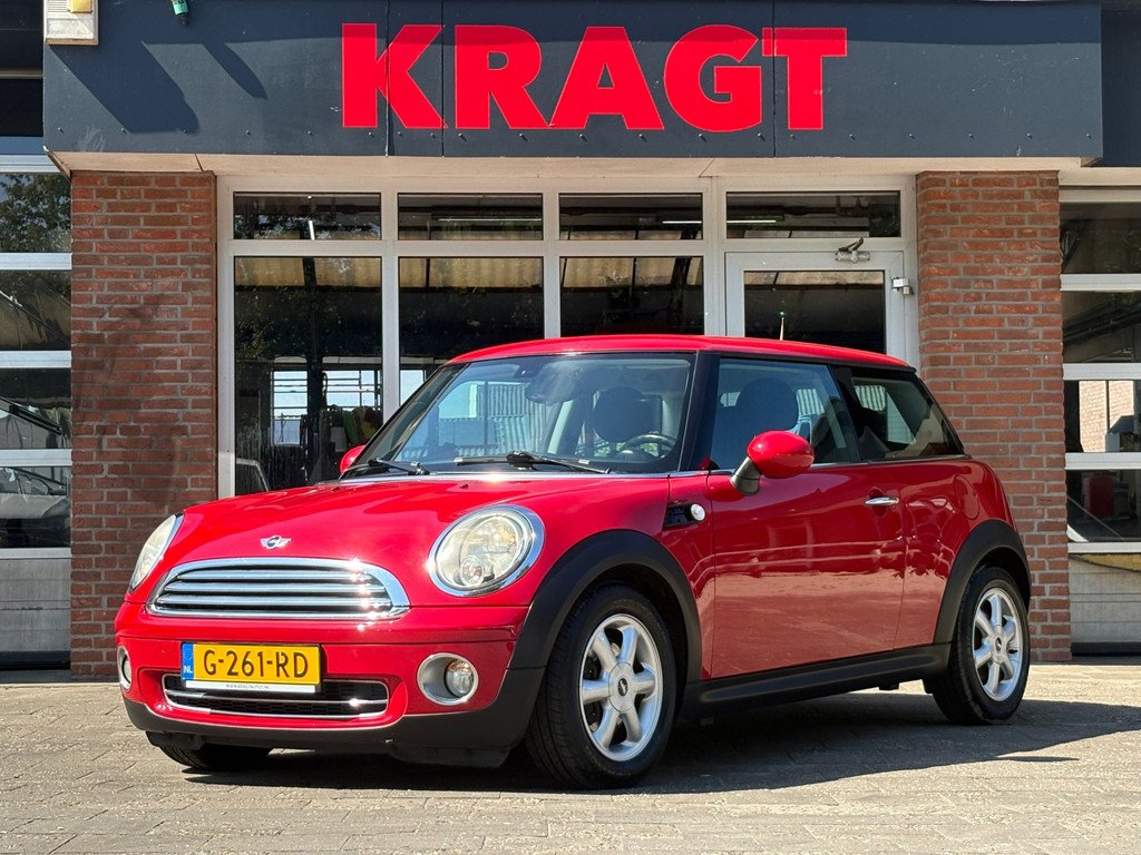 Mini 3-Deurs One 1.4 95 pk - climate - lichtmetaal - APK 05-2027!